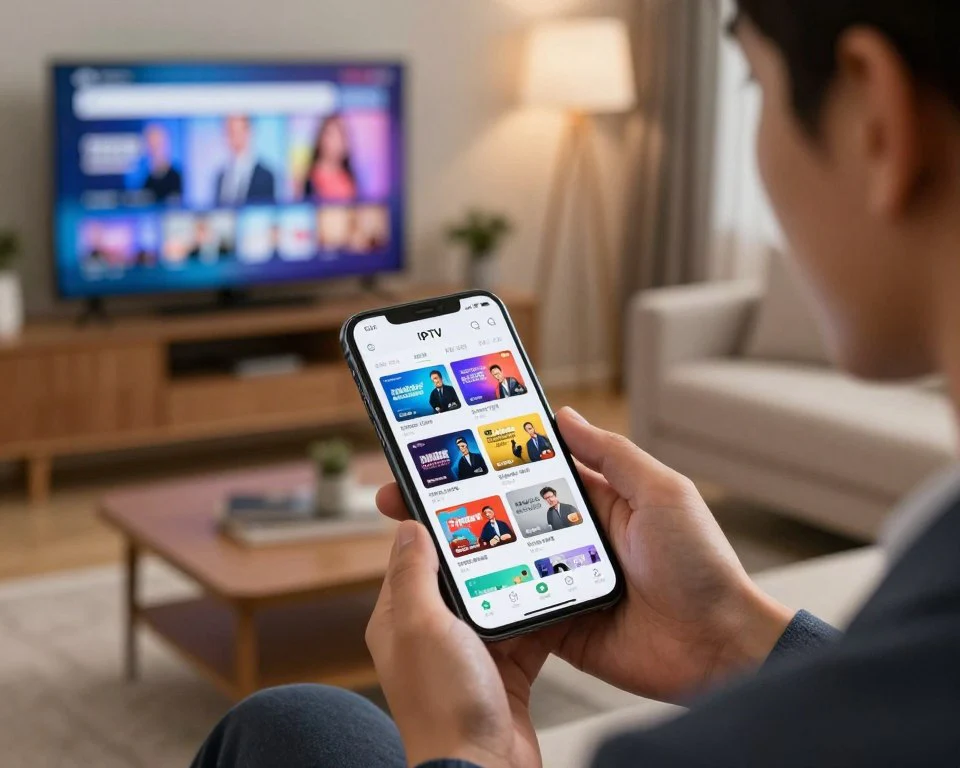 iptv smartphone android iphone installation TVSmartVOD 2026